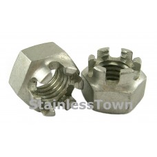 Castle Nut 1/2-13 18-8 Stainless